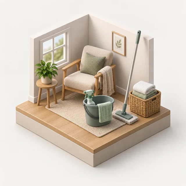 Hourly Home Help illustration